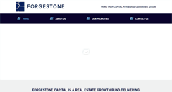 Desktop Screenshot of forgestonecapital.com